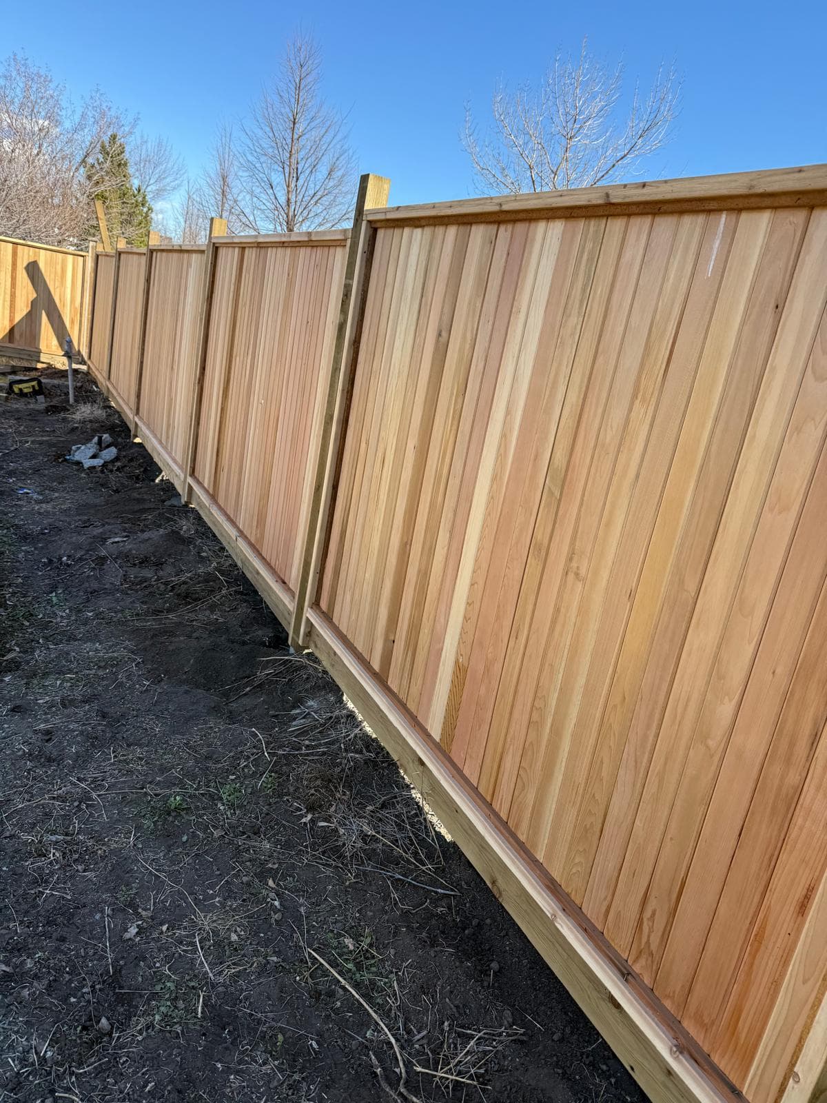 Wood Privacy Fence 2