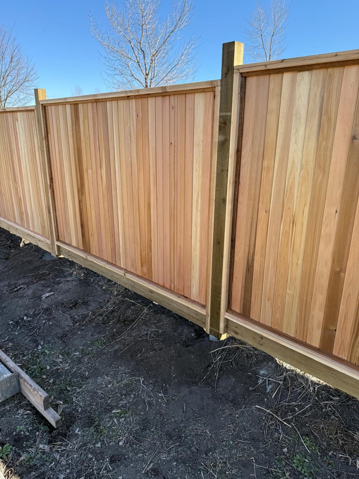 Wood Privacy Fence 3