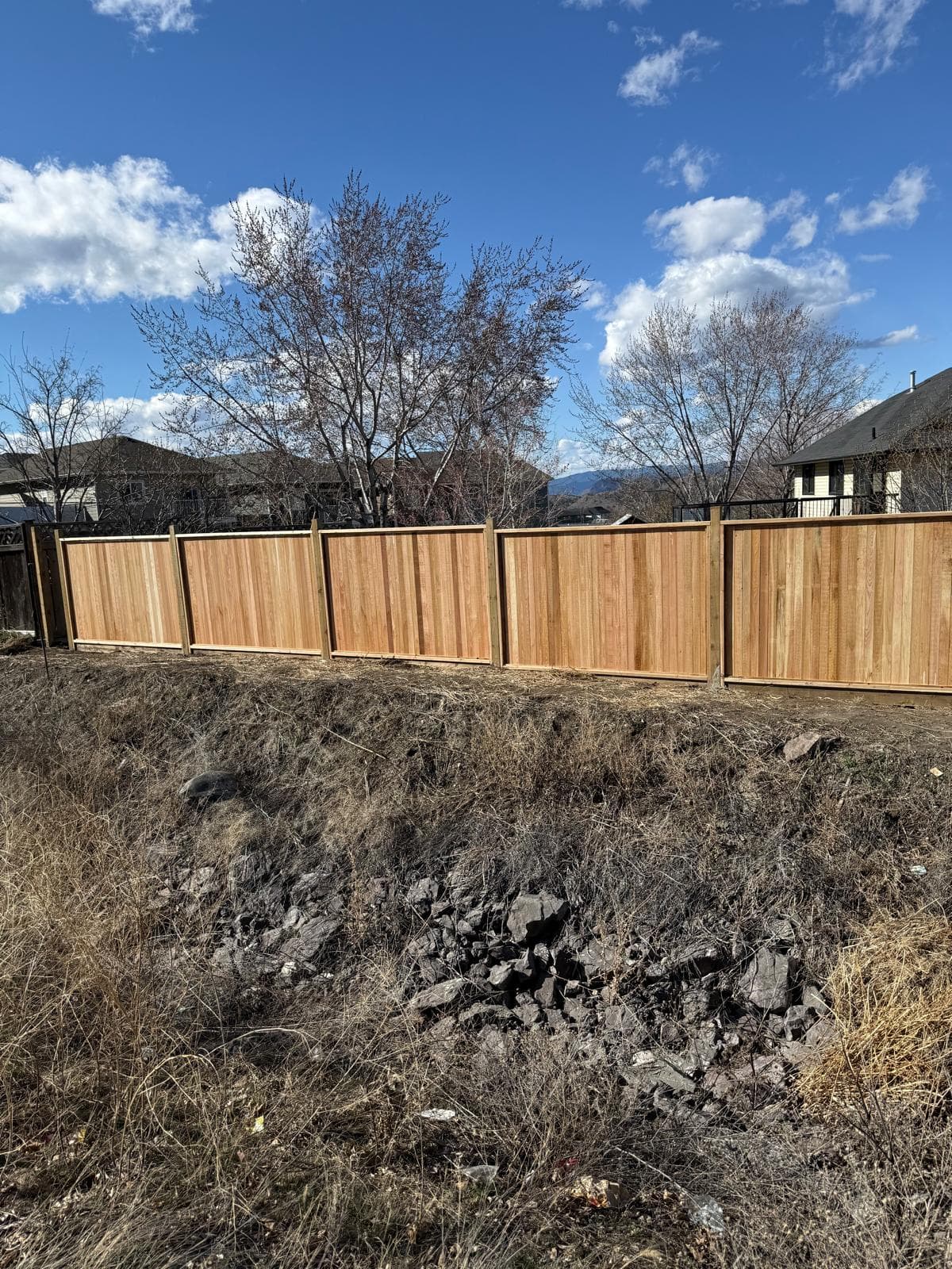 Wood Privacy Fence 4